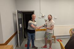 Cat Presented with Ken Appleby Trophy