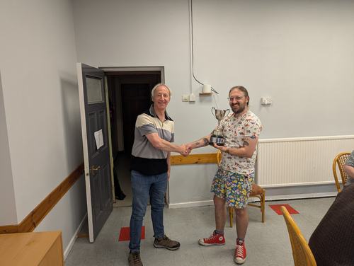 Cat Presented with Ken Appleby Trophy